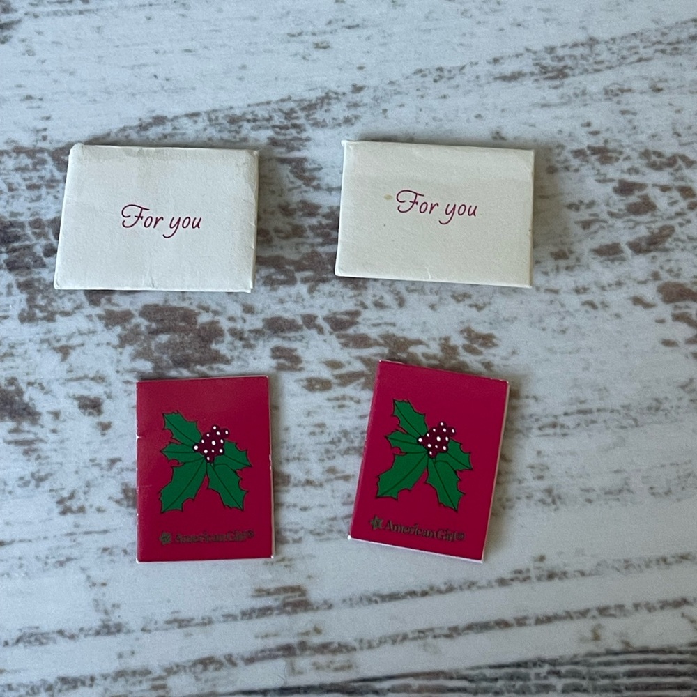 American Girl Doll Just Like You MIDNIGHT HOLLY Outfit Accessories 2 Doll Cards